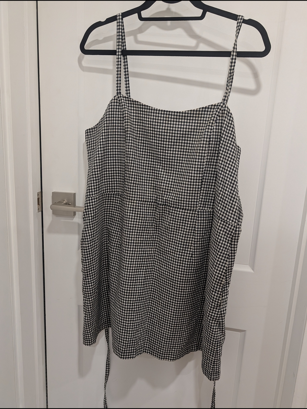Frank And Oak Gingham Mini Dress 100% Cotton - Picture 2 of 7